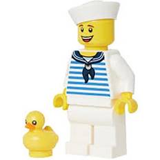 Ducks Building Games LEGO City Sailor with Rubber Duck Minifigure 2023 BAM