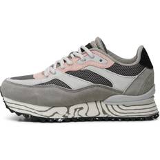 Woden Damen Sneakers Sophie Marble, Dark Grey