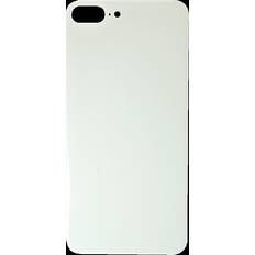 Replacement Chassis FoneFunShop Plain Glass Back Replacement for iPhone 8 Plus