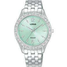 Lorus Watches Lorus Ladies Radiant Crystal Blue Dial Watch RG263WX9
