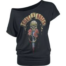 Guns N' Roses T-shirt Dripping Dagger för Dam svart