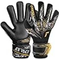 reusch Attrakt Silver NC Finger Support Junior Torwarthandschuhe für Kinder mit Negative Cut und Fingerschutz