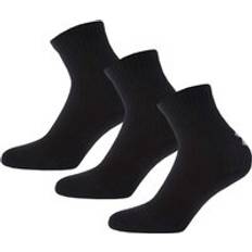 Polyester Socks Under Armour Boys Boy's UA Core 3-Pack No Show Socks in Black Cotton