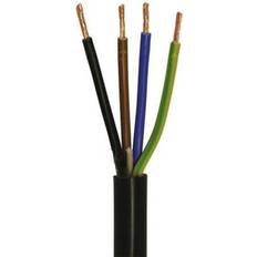 Ledning 4G1,5 H05Vv-F Sort R50