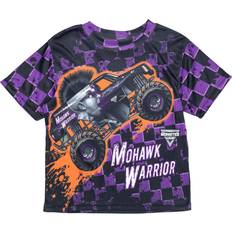 Monster Jam Mohawk Warrior Little Boys graphic T-Shirt Purple