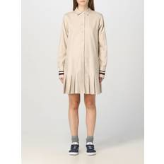 Dame - Syntetisk Kjoler Tommy Hilfiger Korte Kjole Dame - Beige