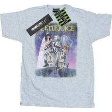 Clothing Distressed Poster T-Shirt Grey