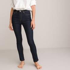 Femme - Rouge Jeans Organic Cotton Jeans in Slim Fit, Mid Rise, Length 27.5" untreated