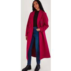 Clothing Monsoon Fay Double Breasted Wool Blend Coat