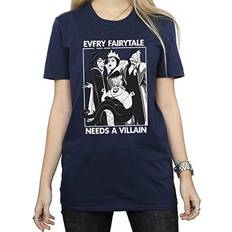 Disney Every Fairy Tale Needs Villain Cotton T-Shirt Navy