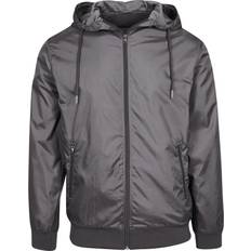 Build Your Brand Wind Runner Jacket Dark Grey