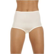 Camille Knickers Camille Smooth High Waist Two Pack Control Briefs Beige