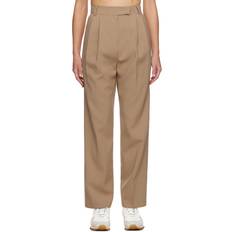 The Frankie Shop The Frankie Shop Beige Bea Trousers Latte