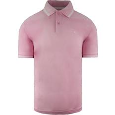 Champion Polo Shirts Champion Easy Fit Mens Pink Polo Shirt Cotton
