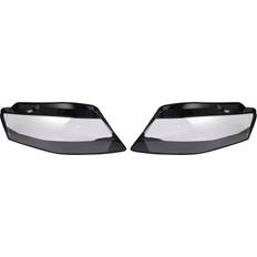 Exogio 1Pair Front Car Headlight Lens Light Cover For