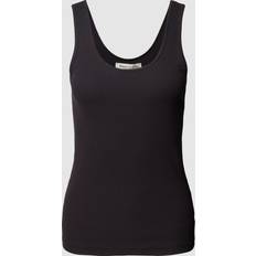 Polo Mouwloze shirts Marc O'Polo Basic Tank Top - Black