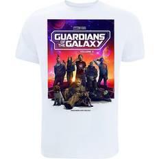 XXL, White Guardians Of The Galaxy Mens Poster T-Shirt