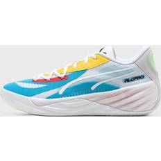 Kengät Puma Allpro Nitro Low Top Shoes - White/Pele Yellow/Bright Aqua