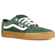 Vans Chukka Low Sidestripe Skate Shoes Dark Green/Gum