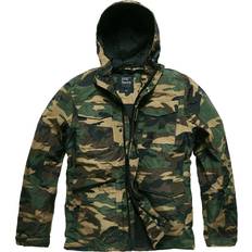 Multifärgade - Tyg Jackor Vintage Industries Levin Camo M-65 Regnjacka - Woodland Camo