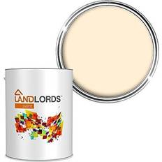 Paint Landlords Anti Damp London's Magnolia Smooth Wall Paint 1L