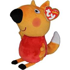 TY 46263 Peppa Pig Plush Freddy Fox, Multicolored, 6"