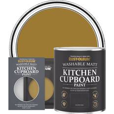 Paint Rust-Oleum Kitchen Cupboard Paint, finish Harvest Yellow 0.75L