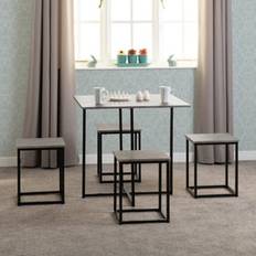 Furniture SECONIQUE 1+4 Stowaway Dining Set