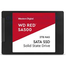 Western Digital Ssd wd red festplatte sa500 2tb nas sata3 2,5" 7mm 3d nand interne festplatte Schwarz 70 mm