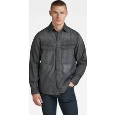 Denim - Unisex Shirts G-Star Unisex Dakota Regular Shirt Grey Men