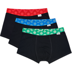 Happy Socks Kalsonger Happy Socks Black Men's underwear: 3-Pack Contrast Trunk