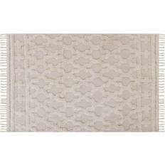 Carpets & Rugs Beliani Cotton Area Rug Beige