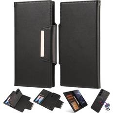 Skalo Samsung S23 Plus Dolizma Lompakkokotel Black