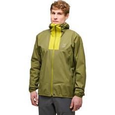 Haglöfs Outerwear Haglöfs L.I.M Proof Jacket Men Olive Green/Aurora