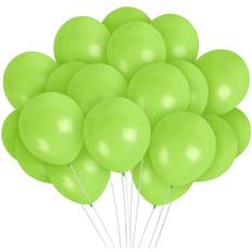 Light Latex Balloons Shatchi Latex Balloons Light Green 12 Inches For All Occasions 10Pcs