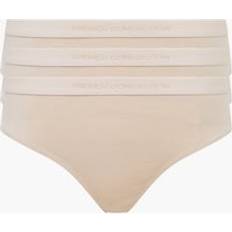 French Connection Knickers French Connection Pack Thongs Nude/Nude/Nude Brown