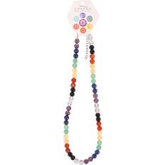 Multicoloured Necklaces Equinox Sphere Chakra Necklace Multicoloured