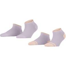 Esprit damen mesh stripe 2-pack sneakersocken blickdicht anemone 6790 39-42