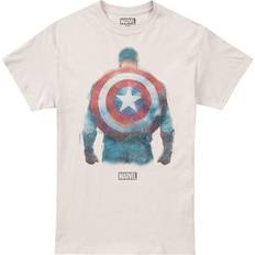 Natural T-shirts XXL, Natural Captain America Mens Soldier T-Shirt