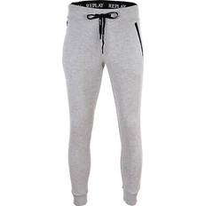 Replay Men Trousers Replay Jogginghose, Tunnelzug, Slim-Fit, für Herren, grau