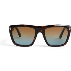 Tom Ford Herre Solbriller Tom Ford Men's Men's Alberto Acetate Brown