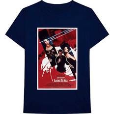 James Bond 007 Licence To Kill Poster Cotton T-Shirt Navy