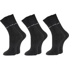 Pierre Cardin Classics Black Mens Logo Socks 1760 UK