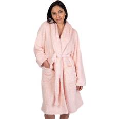 Femme - Rose Peignoirs Light & Shade Lambi Super Cosy Robe Pink