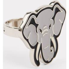 Smycken Kenzo Ring Middle - Grey/Punainen