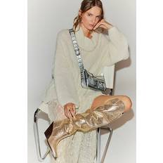 Gold - Women High Boots Free People Triple Crown Over-the-Knee Boots by FP Collection Gold, Gold