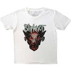 Slipknot Infected Goat Cotton T-Shirt White 11-12 Years