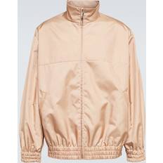 Valentino Jackor Valentino Oversized satin jacket beige