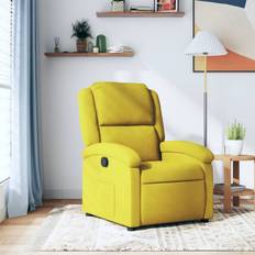 Møbler vidaXL Velour Gul Lænestol