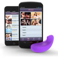 Fröhle Vibease iPhone & Android Vibrator Version Purple, 0.2 kg